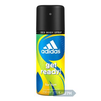 Xịt khử mùi toàn thân Adidas Get Ready nam