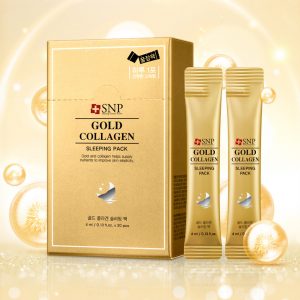 Mặt Nạ Ngủ SNP Gold Collagen Sleeping Pack Trẻ Hóa Làn Da